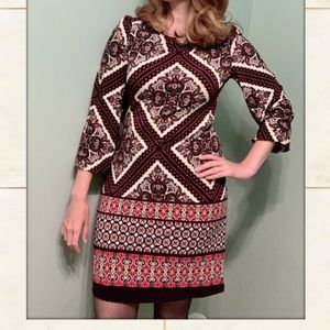 Long Sleeve Tommy Hilfiger Shift Dress